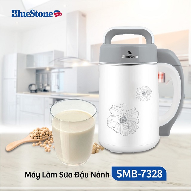 Máy làm sữa hạt Bluestone SMB-7328 là thương hiệu uy tín được nhiều người lựa chọn