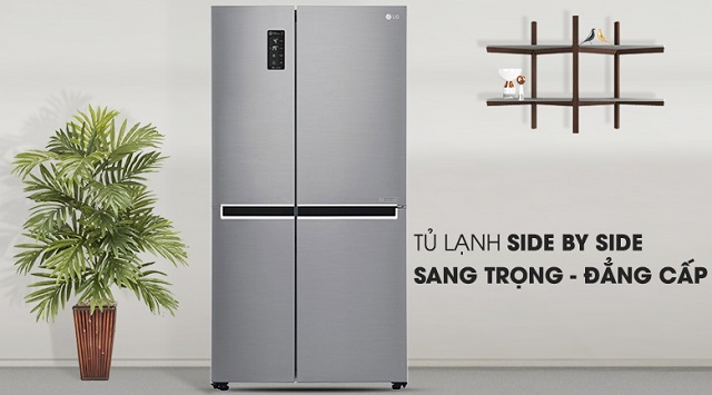 Tủ lạnh LG GR-B247JS tiết kiệm điện và vận hành vô cùng êm ái